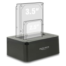 DELOCK Prijungimo stotis 2x SATA III HDD - USB3.0 Klonuoti DELOCK Prijungimo stotis 2x SATA III HDD - USB3.0 Klonuoti