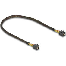 DeLOCK Kabel Mini SAS HD SFF-8643 Mini SAS HD SFF-8643 (juoda, 50cm)