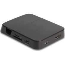 DELOCK Išmaniojo telefono prijungimo stotis 4K su integratoriumi sustabdyti. DELOCK Išmaniojo telefono prijungimo stotis 4K su integratoriumi sustabdyti.