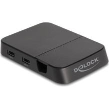 DELOCK Išmaniojo telefono prijungimo stotis 4K su integratoriumi sustabdyti. DELOCK Išmaniojo telefono prijungimo stotis 4K su integratoriumi sustabdyti.