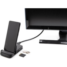 DELOCK Išmaniojo telefono prijungimo stotis 4K su integratoriumi sustabdyti. DELOCK Išmaniojo telefono prijungimo stotis 4K su integratoriumi sustabdyti.