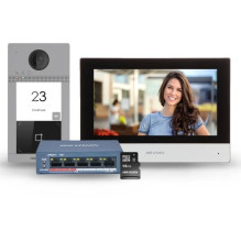 Hikvision HikVision Video Intercom DS-KIS604-S(C)(O-STD) / Europe BV Hikvision HikVision Video Intercom DS-KIS604-S(C)(O-STD) / Europe BV