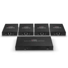 LINDY 70m 4 Port Cat.6 HDMI 4K60 skirstytuvo plėstuvas LINDY 70m 4 Port Cat.6 HDMI 4K60 skirstytuvo plėstuvas
