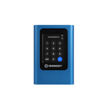 Kingston IronKey Vault Privacy 80 960 GB, External SSD (blue / Black, USB-C 3.2 Gen 1 (5 Gbit / s)) Kingston IronKey Vault Privacy 80 960 GB, External SSD (blue / Black, USB-C 3.2 Gen 1 (5 Gbit / s))