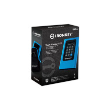 Kingston „IronKey Vault Privacy 80“ 960 GB, išorinis SSD diskas (mėlynas / juodas, USB-C 3.2 Gen 1 (5 Gb/s))