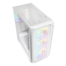 Sharkoon Gehäuse AK5M RGB ATX 1xMetall weiß
