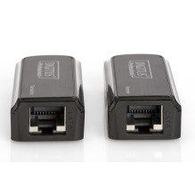 Mini Przedłużacz / Extender HDMI do 50m po skrętce Cat.6 / 7, 1080p 60Hz FHD, HDCP 1.2, z audio (zestaw)