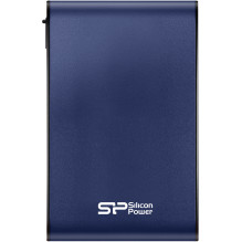 Silicon Power Festplatte 6.3cm 1TB USB3.0 A80Anti-shock / blue extern retail