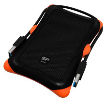 Dysk zewnętrzny HDD Silicon Power Armor A30 1TB Black (SP010TBPHDA30S3K)