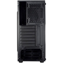 Inter-Tech T-11 TELEVEN (Black, Seitenteil aus Acrylglas)