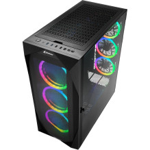 Sharkoon Gehäuse REV300 ATX / E-ATX 2xGlas Black