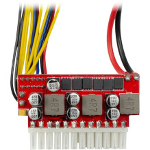Inter-Tech Mini-ITX PSU 200W NAS DC / DC (ohne Netzteil, unterstützt Netzteile bis 200W, null Watt)