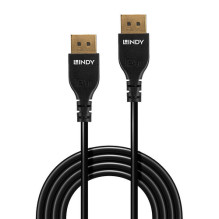Lindy DisplayPort 1.4 Kabel (Black, 2 Meter)
