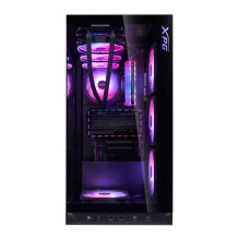 Údaje XPG INVADER X BTF / Midi Tower / Transparent. / Čierna