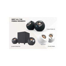 Creative Labs Pebble V2 2.0 (Black, Klinke, USB-C) Creative Labs Pebble V2 2.0 (Black, Klinke, USB-C)