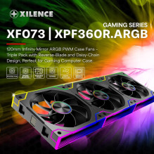Xilence XPF360R.ARGB (Black, 3er-Pack, Reverse, 125 mm) Xilence XPF360R.ARGB (Black, 3er-Pack, Reverse, 125 mm)