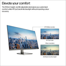 LCD Monitor, HP, 23.8 ", 1920 x 1080 pixels, Full HD, Native aspect ratio 16:9, LCD, Flat, B11W5AT