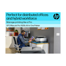 HP Officejet Pro 9120B Multifunction printer 4in1 Inkjet color A4 22s / m HP Officejet Pro 9120B Multifunction printer 4in1 Inkjet color A4 22s / m