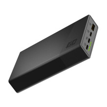 Green Cell PBGC03S Powerbank Lithium Polymer (LiPo) 20000 mAh Schwarz