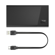 Green Cell PBGC03S Powerbank Lithium Polymer (LiPo) 20000 mAh Schwarz