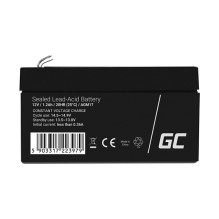 Green Cell AGM Battery Lead Acid VRLA 12V 1.2Ah Green Cell AGM Battery Lead Acid VRLA 12V 1.2Ah