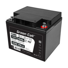 Green Cell CUBE AGM IP54 battery 12V 40Ah VRLA fleece maintenance-free lead battery for camper van t Green Cell CUBE AGM IP54 battery 12V 40Ah VRLA fleece maintenance-free lead battery for camper van t