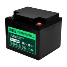 Green Cell AGM VRLA 12V 50Ah maintenance-free battery for UPS power supply, scales (197x166x170mm) Green Cell AGM VRLA 12V 50Ah maintenance-free battery for UPS power supply, scales (197x166x170mm)