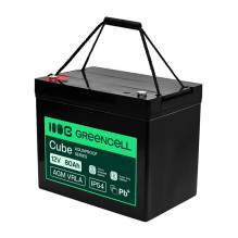 Green Cell AGM VRLA 12V 80Ah maintenance-free battery for UPS, scales, motorhome (260x168x216mm) Green Cell AGM VRLA 12V 80Ah maintenance-free battery for UPS, scales, motorhome (260x168x216mm)
