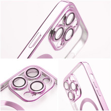 Case for iPhone 17 Pro / 18 Pro Electro Mag Cover compatible with MagSafe gold-rose Case for iPhone 17 Pro / 18 Pro Electro Mag Cover compatible with MagSafe gold-rose