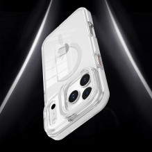 Case for iPhone 17 Pro Max / 18 Pro Max Lens Mag Cover compatible with MagSafe white Case for iPhone 17 Pro Max / 18 Pro Max Lens Mag Cover compatible with MagSafe white