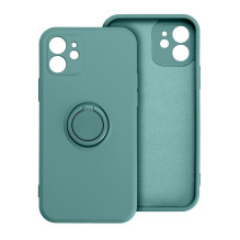 Case for iPhone 17 Pro Max / 18 Pro Max Silicone Ring green