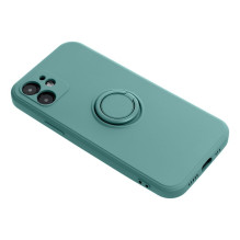 Case for iPhone 17 Pro Max / 18 Pro Max Silicone Ring green