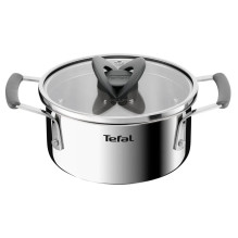 Virtuvės Indų Rinkinys - Tefal Opti Space 8 Vnt Nerūdijančio Plieno, Orkaitėje Tinkamas, Indaplovėje Tinkamas Virtuvės Indų Rinkinys - Tefal Opti Space 8 Vnt Nerūdijančio Plieno, Orkaitėje Tinkamas, Indaplovėje Tinkamas