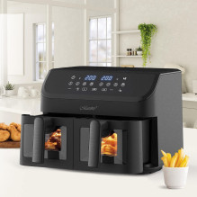 Karšto Oro Gruzdintuvė - Maestro MR-758 2X4,5L, 8 Programos, 80-200°C Karšto Oro Gruzdintuvė - Maestro MR-758 2X4,5L, 8 Programos, 80-200°C