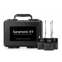 Garso Perdavimo Sistema - Saramonic K9 Duo 32-Bit Float, 130 dB Dinaminis Diapazonas, 9H veikimo laikas (siųstuvams)