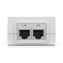 UBIQUITI 24V 30W (1.25A) Gigabit PoE adapter (white) (POE-24-30W-G-WH)