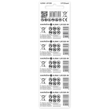 Baterijos - everActive 4LR44 155 mAh 6 V Šarminės Baterijos, 5 vnt. Baterijos - everActive 4LR44 155 mAh 6 V Šarminės Baterijos, 5 vnt.