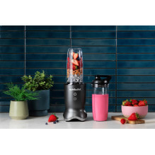 Blenderis - NutriBullet NB1206DGCC 1200W 900L Juodas / Permatomas Blenderis - NutriBullet NB1206DGCC 1200W 900L Juodas / Permatomas