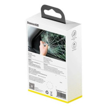 Baseus Car Tool Sharp Safety Hammer (Window-breaking+Safety belt cutting) Silver (CRSFH-0S)