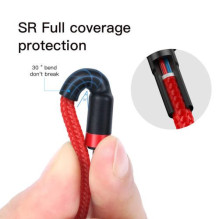 Baseus Type-C Cafule PD 2.0, 60W, flash charging Cable (20V 3A), 2m, Red (CATKLF-H09) Baseus Type-C Cafule PD 2.0, 60W, flash charging Cable (20V 3A), 2m, Red (CATKLF-H09)