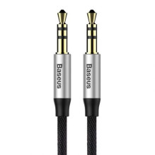 Baseus Audio Yiven M30 Cable 1M Silver / Black (CAM30-BS1) Baseus Audio Yiven M30 Cable 1M Silver / Black (CAM30-BS1)
