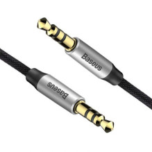Baseus Audio Yiven M30 Cable 1M Silver / Black (CAM30-BS1) Baseus Audio Yiven M30 Cable 1M Silver / Black (CAM30-BS1)