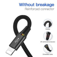 Baseus Cable Fast 4-in-1 For Lightning + Type-C(2) + Micro 3.5A 1.2m Black (CA1T4-B01) Baseus Cable Fast 4-in-1 For Lightning + Type-C(2) + Micro 3.5A 1.2m Black (CA1T4-B01)