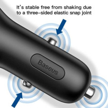 Baseus Car Charger Y-type dual USB + cigarette lighter extended, 3.4A, Black (CCALL-YX01) Baseus Car Charger Y-type dual USB + cigarette lighter extended, 3.4A, Black (CCALL-YX01)