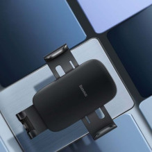 Baseus Car Mount Metal Age II Gravity on the vertical and horizontal ventilation grill Black (SUJS000001)