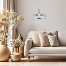 Šviestuvas Milagro LED, 6W, 4000K, 500lm. 23cm, skaidri