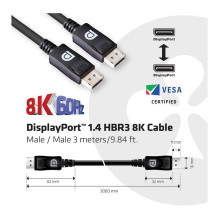 CLUB3D CAC-1060 DisplayPort cable CLUB3D CAC-1060 DisplayPort cable