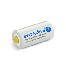 Baterija - everActive 16340 / RCR123A 700 mAh Įkraunama Ličio Jonų Su Micro USB Jungtimi Baterija - everActive 16340 / RCR123A 700 mAh Įkraunama Ličio Jonų Su Micro USB Jungtimi