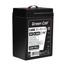 Green Cell CUBE AGM IP54 6V...