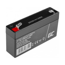 Green Cell AGM VRLA 6V 1.2Ah maintenance-free battery for the alarm system, cash register, toys Green Cell AGM VRLA 6V 1.2Ah maintenance-free battery for the alarm system, cash register, toys